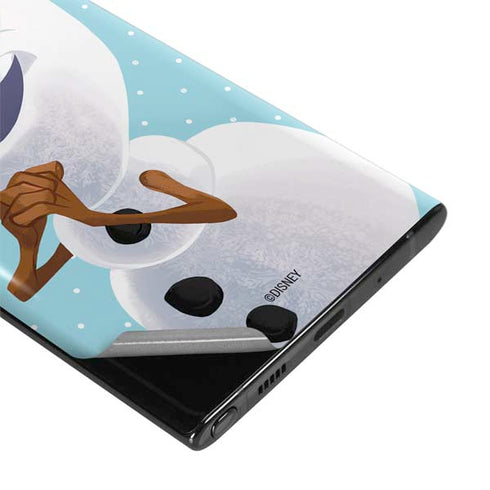 Disney Frozen Olaf Polka Dots Galaxy Note 10 Skin